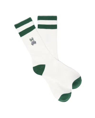 Psycho Bunny Men's Pal Sport Sock In White
