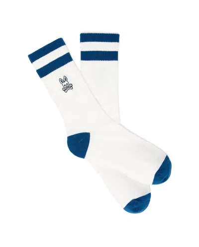 Psycho Bunny Men's Pal Sport Sock In White