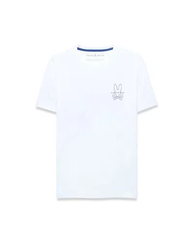 Psycho Bunny Men's Piers Pima Cotton Back Graphic Tee In Multi