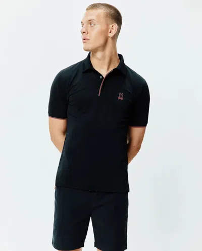 Psycho Bunny Men's Redmonds Sport Polo In Black