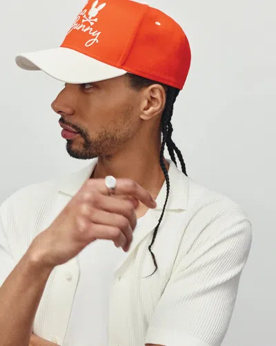 Psycho Bunny Men's Sable A-frame Trucker Cap In Animal Print
