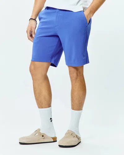Psycho Bunny Men's Shiro Twill Short 8 1/2" In Blue