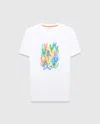Psycho Bunny Men's Tanner Graphic Tee In White