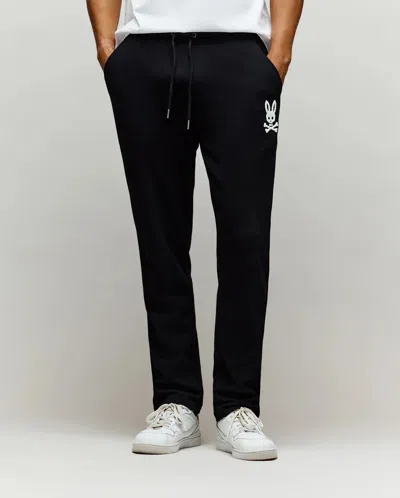 Psycho Bunny Men's Tate Chenille Sweatpant 31 L In Black