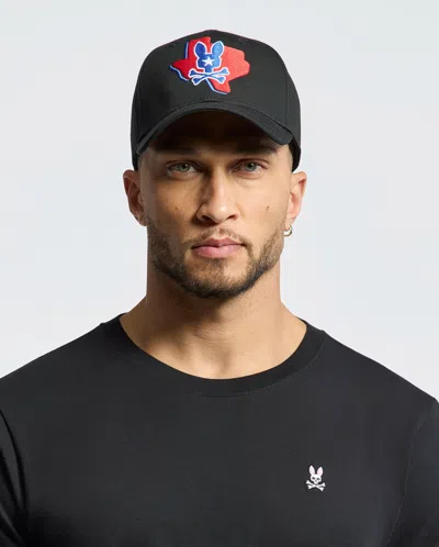 Psycho Bunny Men's Texas Baseball Cap In Multi