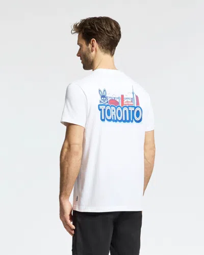 Psycho Bunny Men's Toronto Tee In White