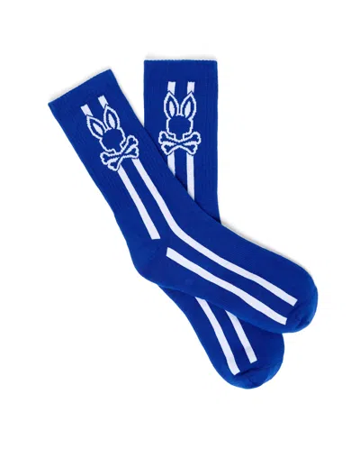 Psycho Bunny Men's Ty Sport Sock In Blue