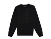Psycho Bunny Wayne Sweatshirt In Black
