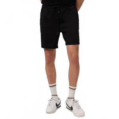 Psycho Bunny Men's Willis Stretch Tencel Short In Black