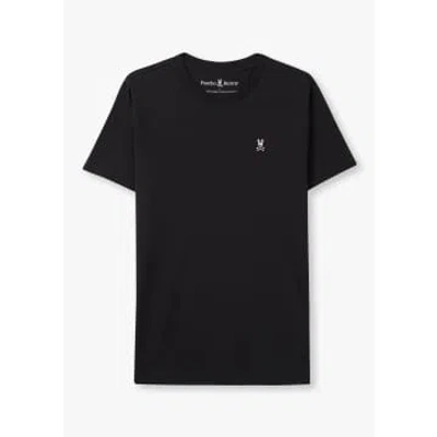 Psycho Bunny Mens Classic Crew Neck T-shirt In Black