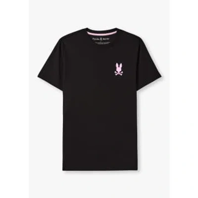 Psycho Bunny Mens Sparta Back Graphic T-shirt In Black