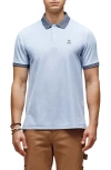 Psycho Bunny Murphy Pima Cotton Piqué Polo In Blue