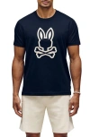 Psycho Bunny Nicholas Pima Cotton Embroidered T-shirt