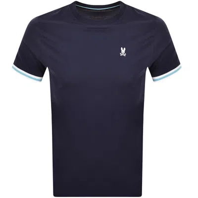 Psycho Bunny Nolan Fashion T Shirt Navy In Blue