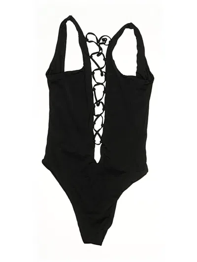 Pre-owned Psycho Bunny One Piece Swimsuit In Black