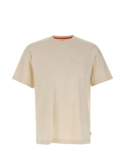 Psycho Bunny Oscar Embroidered Relaxed Fit T-shirt In Neutral