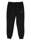 Psycho Bunny Patchin Track Pants In Black