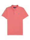 Psycho Bunny Men's Classic Polo Grapefruit B6k001y1pc-gpf