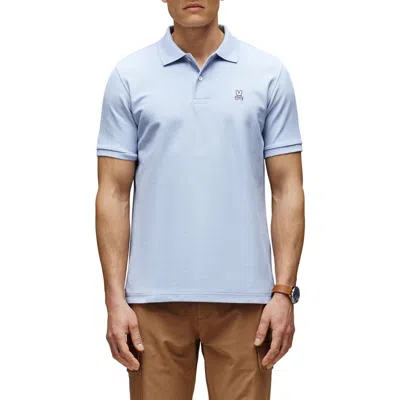 Psycho Bunny Pima Cotton Piqué Polo In Blue