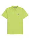 Psycho Bunny Piqué-weave Polo Shirt In Green