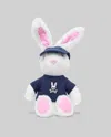 Psycho Bunny Plush In White