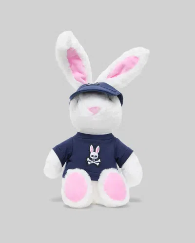 Psycho Bunny Plush In White