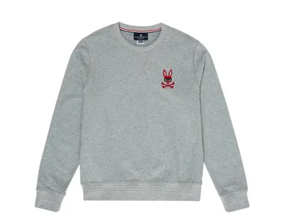 Psycho Bunny Rawson Mischief Bunny Sweatshirt In Gray