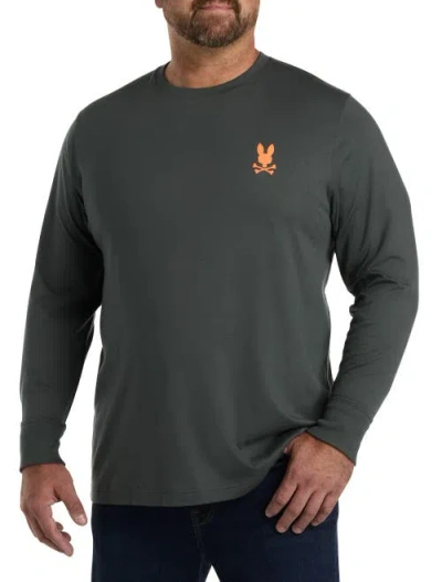 Psycho Bunny Richardson Long-sleeve Graphic T-shirt In Urban Chic