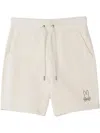 Psycho Bunny Rodman Track Shorts In Neutrals