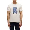 Psycho Bunny Rowen Floral Embroidered Pima Cotton Graphic T-shirt In Animal Print