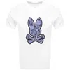 Psycho Bunny Rowen Graphic T Shirt White In White