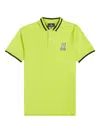 Psycho Bunny Rushup Embroidered-skull Polo Shirt In Green