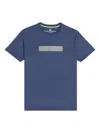 Psycho Bunny Rushup Reflective Batik Blue Men's Tee Shirt B6u201n1pc-bkb In Blue