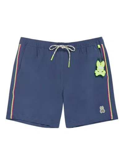 Psycho Bunny Rushup Swim Shorts In Blue
