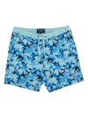 Psycho Bunny Rye All Over-print Swim Shorts