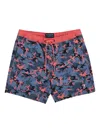 Psycho Bunny Rye-print Swim Shorts