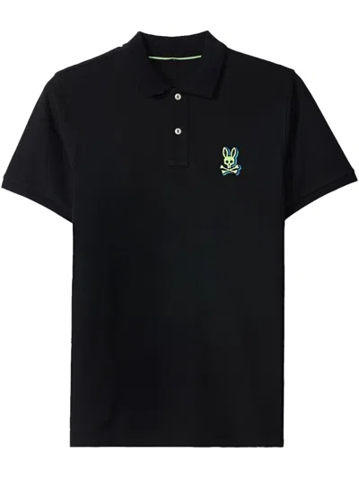 Psycho Bunny Sanderson Polo Shirt In Black