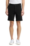 Psycho Bunny Shiro Knit Honeycomb Shorts In Black