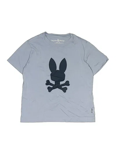 Pre-owned Psycho Bunny Kids' Short Sleeve T-shirt In Gray