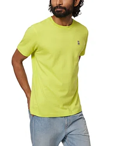 Psycho Bunny Signature Tee In Lime Granita