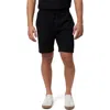 Psycho Bunny Shiro Knit Honeycomb Shorts In Black