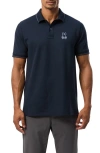 Psycho Bunny - Lenox Pique Polo Shirt In Navy Blue B6k138b200 Nvy In Navy