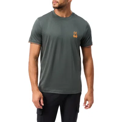 Psycho Bunny Stanwood Tipped Pima Cotton T-shirt In Urban Chic