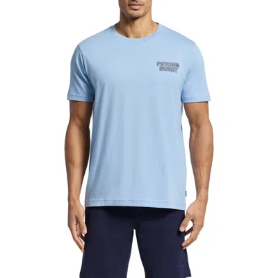 Psycho Bunny Sydney Logo Graphic T-shirt In Serenity