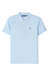 Psycho Bunny Textured Pique Polo Shirt In Windsurfer