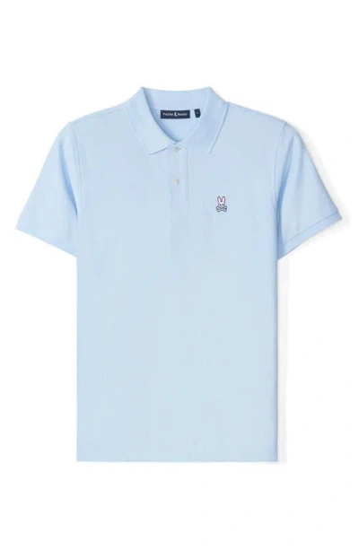 Psycho Bunny The Classic Slim Fit Piqué Polo In Windsurfer