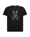 Psycho Bunny Unisex Baxter Graphic Tee - Little Kid, Big Kid In Black