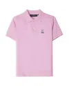 Psycho Bunny Unisex Classic Pique Polo Shirt - Little Kid, Big Kid In Pastel Lavender
