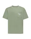 Psycho Bunny Unisex Desert Heavyweight Relaxed Fit Pocket Tee - Little Kid, Big Kid In Sea Spray