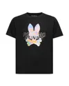 Psycho Bunny Unisex Milos Graphic Tee - Little Kid, Big Kid In Black